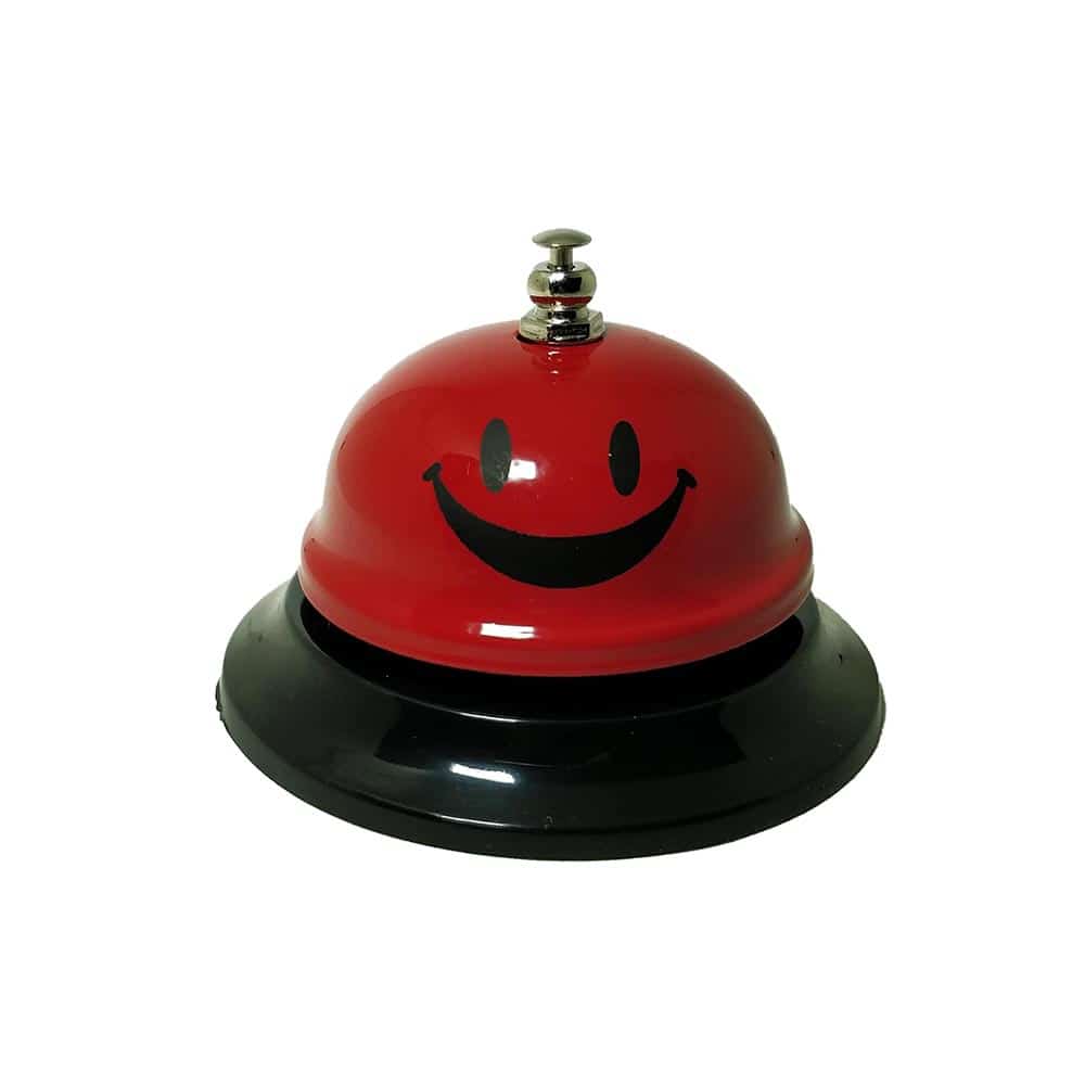OddBits-All Metal Call Bell Smiley 