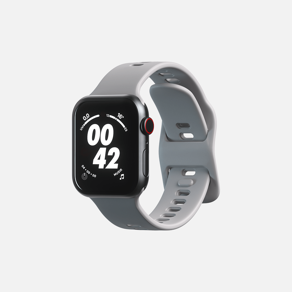 Hitch-Sport Band For Apple Watch 'Grey' Size 42/44/45mm