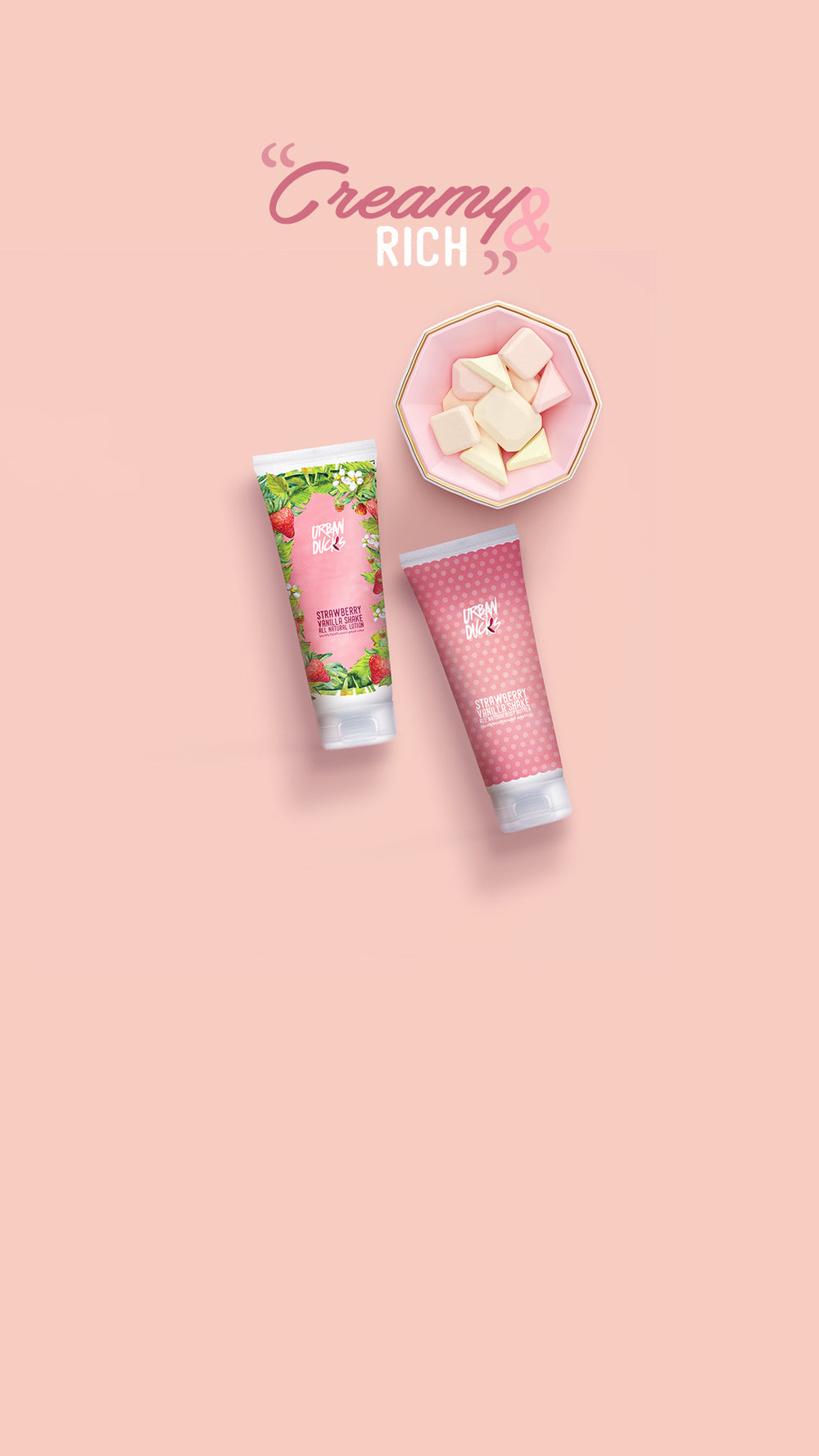 Urban Ducks-Strawberry Vanilla Shake Lotion