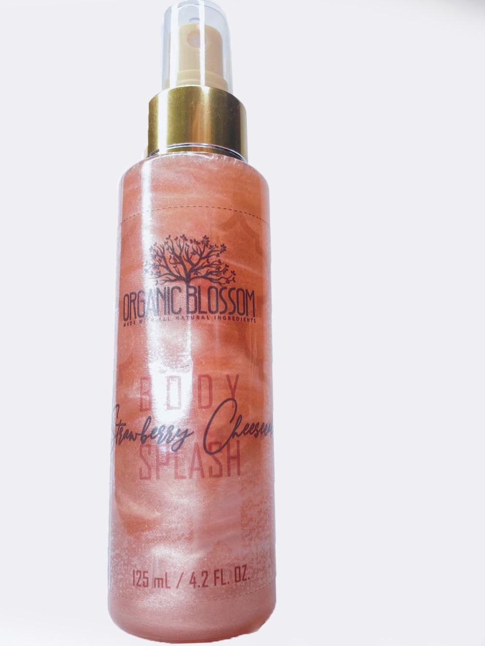 Organic Blossom-Strawberry Cheesecake Body Splash