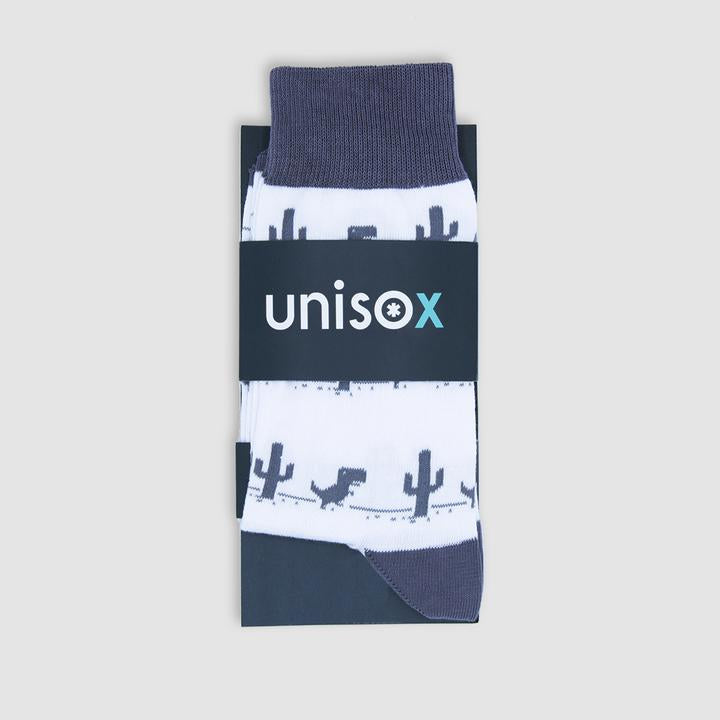 Unisox-Crew Socks "T-Rex Run"