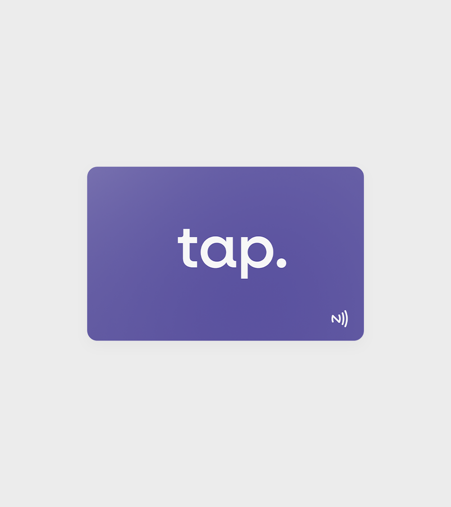 Tap NFC Business Card-Share Everything With A Tap Purple
