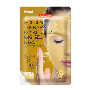 
            
                Load image into Gallery viewer, PUREDERM-Golden Therapy Royal Jelly MG: Gel Mask
            
        