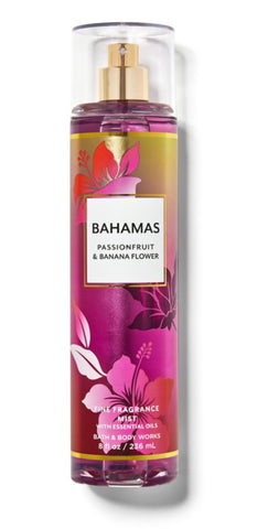 Bath & Body Works-BAHAMAS PASSIONFRUIT & BANANA FLOWER Fragrance Mist 236 ML