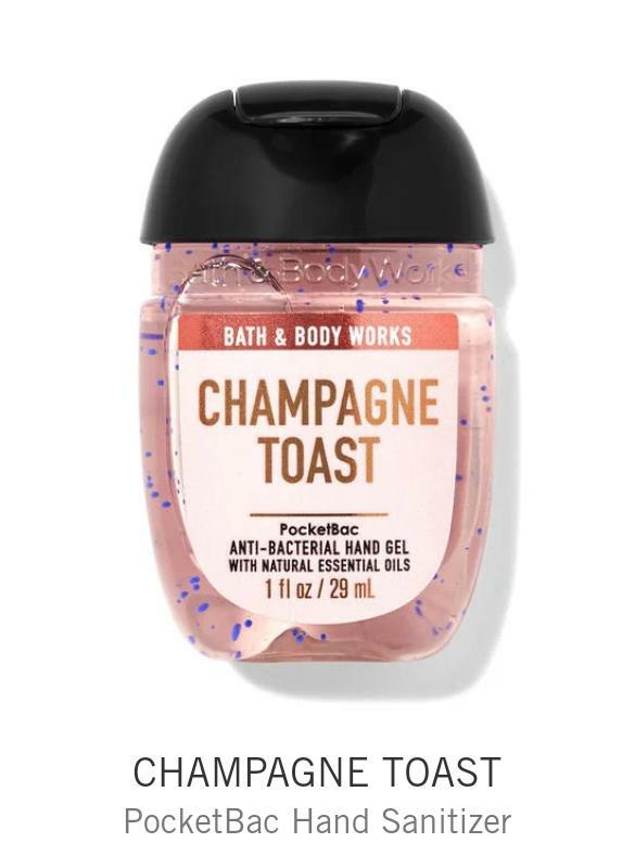 Bath & Body Works-CHAMPAGNE TOAST PocketBac Hand Sanitizer 29 ML