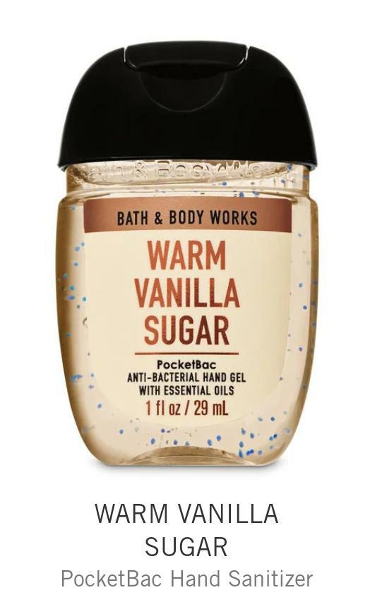 Bath & Body Works-WARM VANILLA SUGAR PocketBac Hand Sanitizer 29 ML