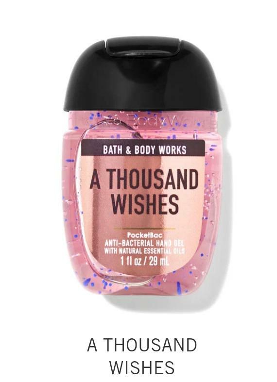 Bath & Body Works-A THOUSAND WISHES PocketBac Hand Sanitizer 29 ML