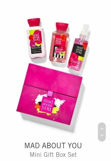 Bath & Body Works-MAD ABOUT YOU Care Set