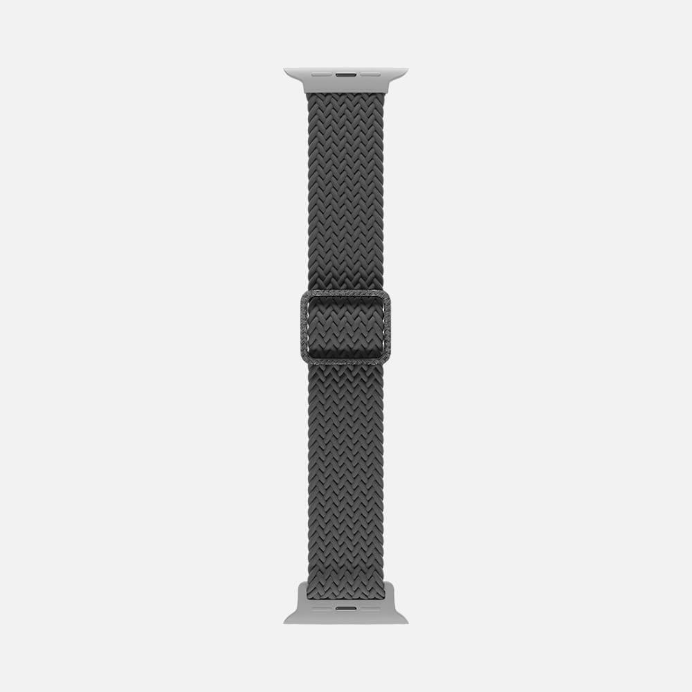
            
                Load image into Gallery viewer, Hitch-Flexible Braided Solo Loop For Apple Watch &amp;#39;Grey&amp;#39; Size 42:44
            
        
