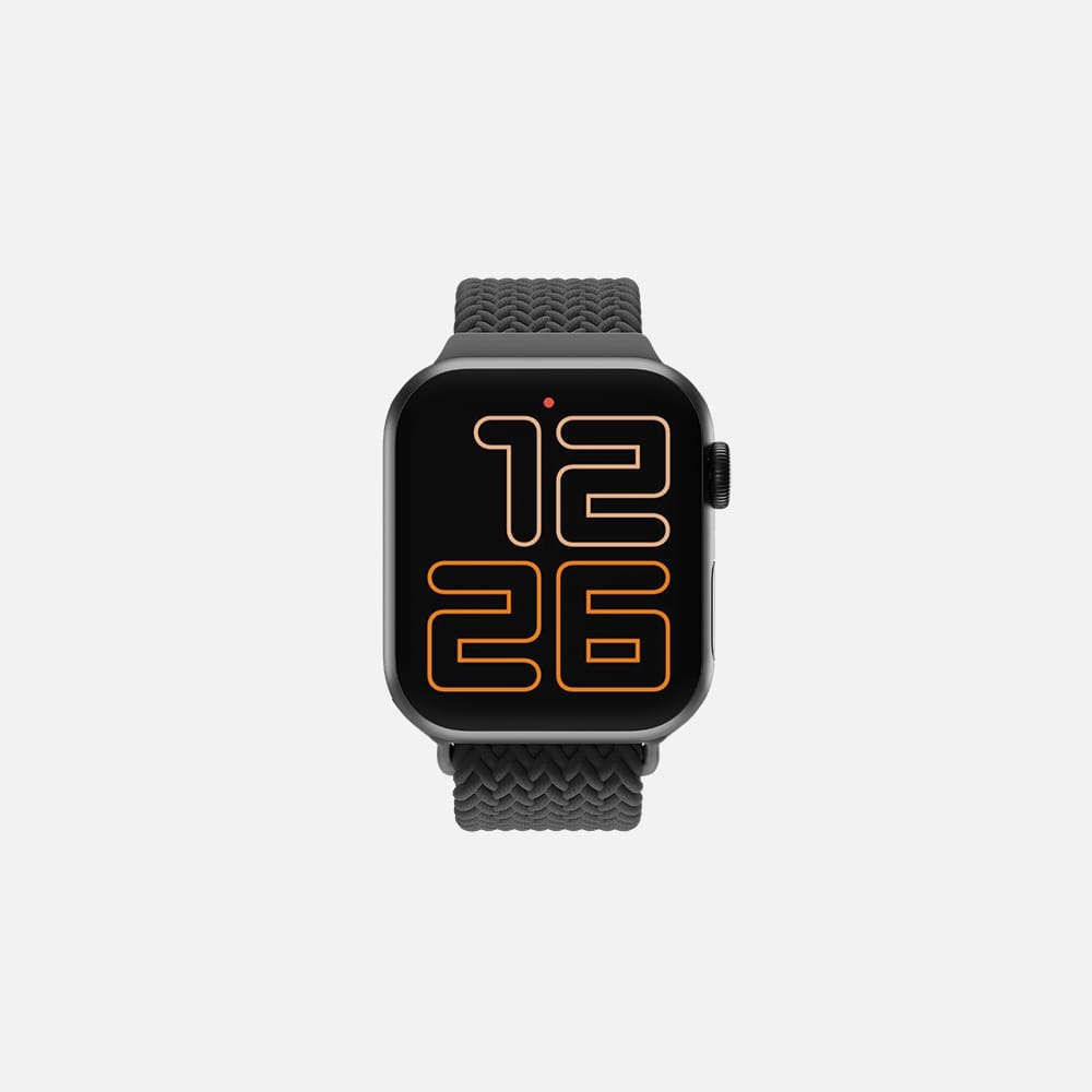 
            
                Load image into Gallery viewer, Hitch-Flexible Braided Solo Loop For Apple Watch &amp;#39;Grey&amp;#39; Size 42:44
            
        