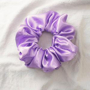 Xo Satin-Scrunchies "Lavender"