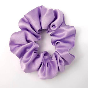 Xo Satin-Scrunchies "Lavender"
