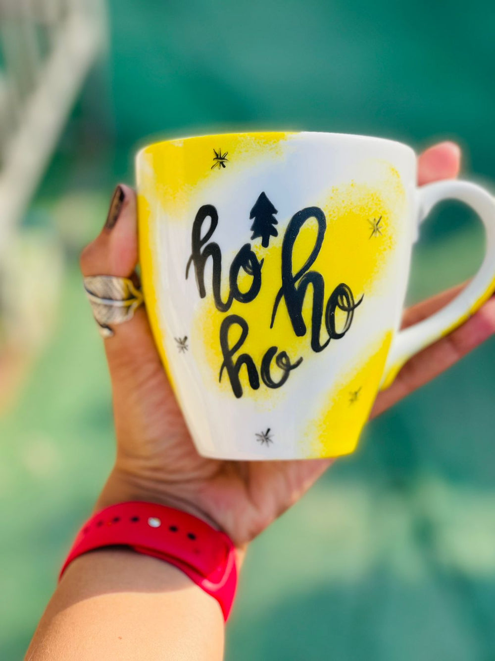 Basata-HO HO HO Christmas Mug
