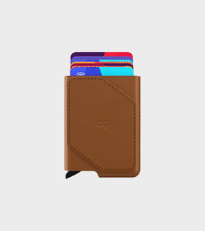 Tap Pocket™ -World’s Most Advanced NFC Cardholder Brown