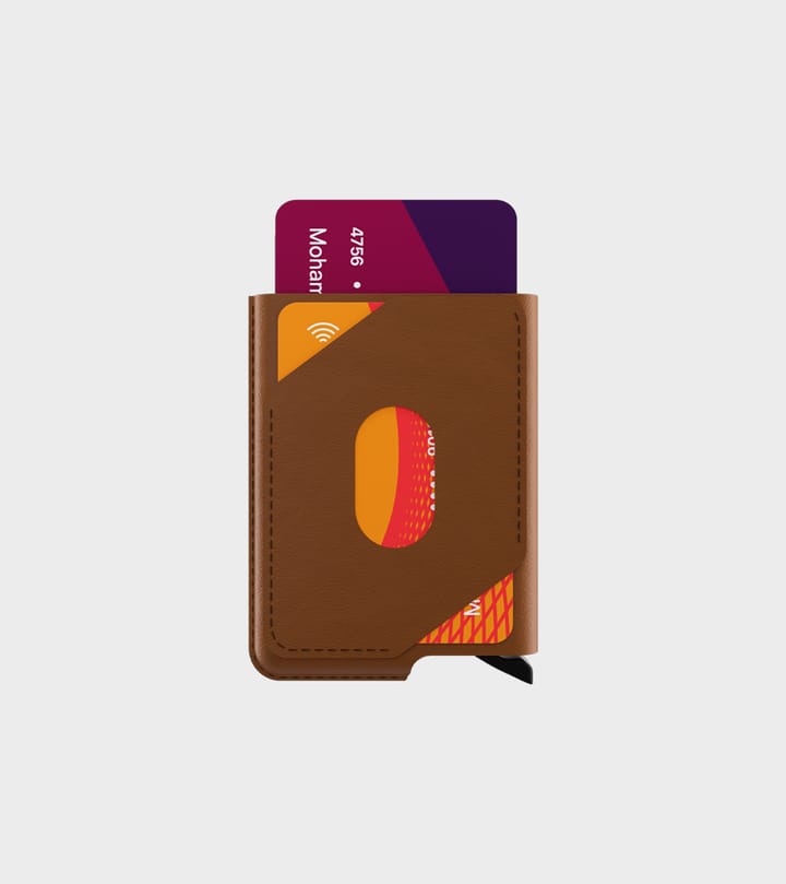 Tap Pocket™ -World’s Most Advanced NFC Cardholder Brown