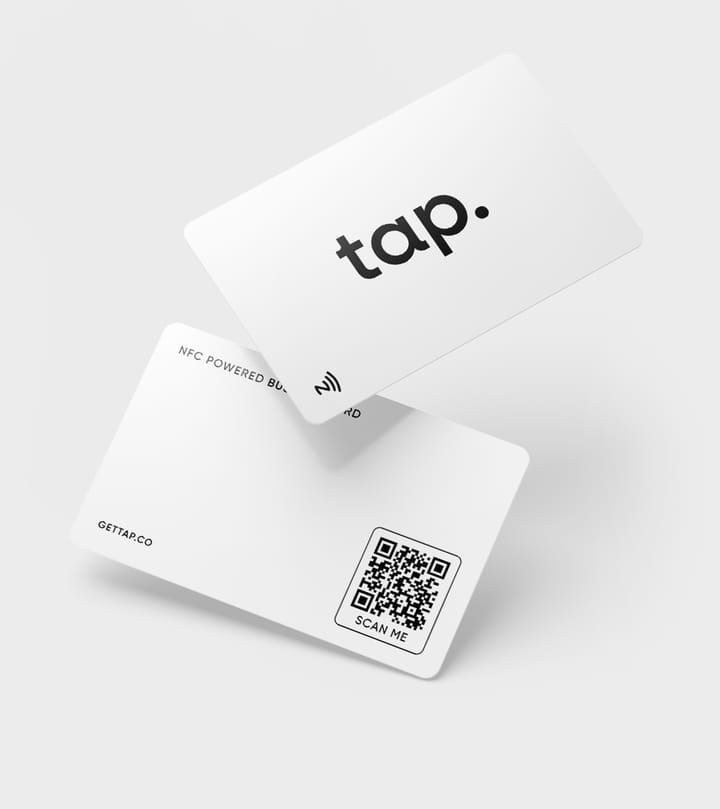 
                  
                    Tap NFC Business Card-Share Everything With A Tap White
                  
                