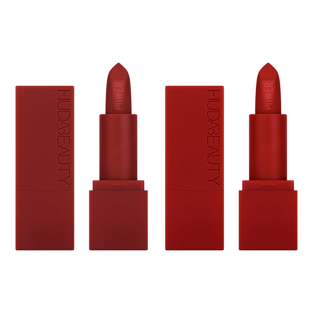 HUDA BEAUTY-MINI POWER BULLET MATTE LIPSTICK DUO 'Power Reds'