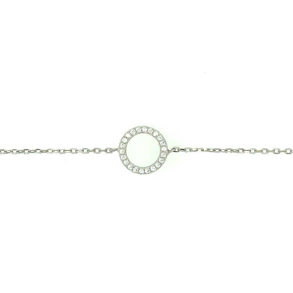 Asfour Crystal-Bracelet 925 Sterling Silver (B1482)