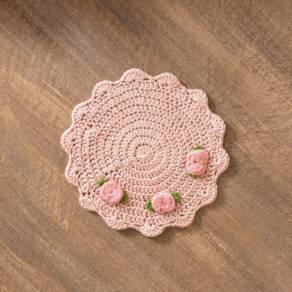
                  
                    Country Charm-Shabby Crochet Coaster Pale Pink
                  
                