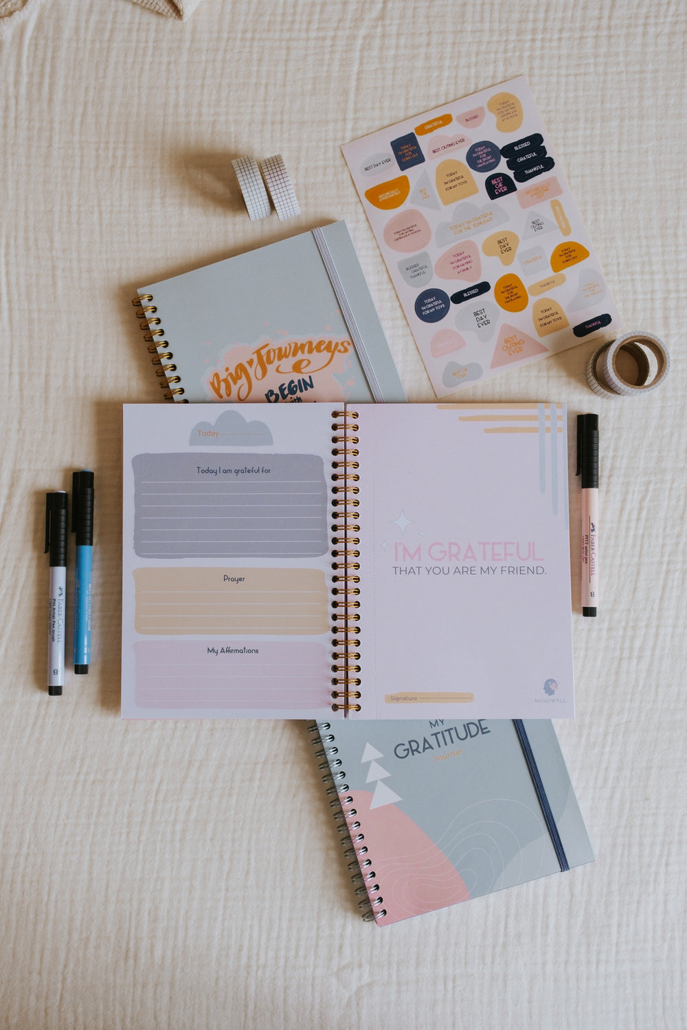 Mindwell-Kids Journals Kids Steps