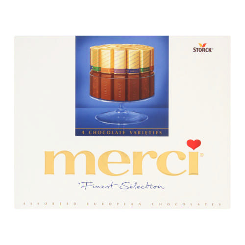 Merci-Finest Selection 4 Varieties of Chocolate Specialties