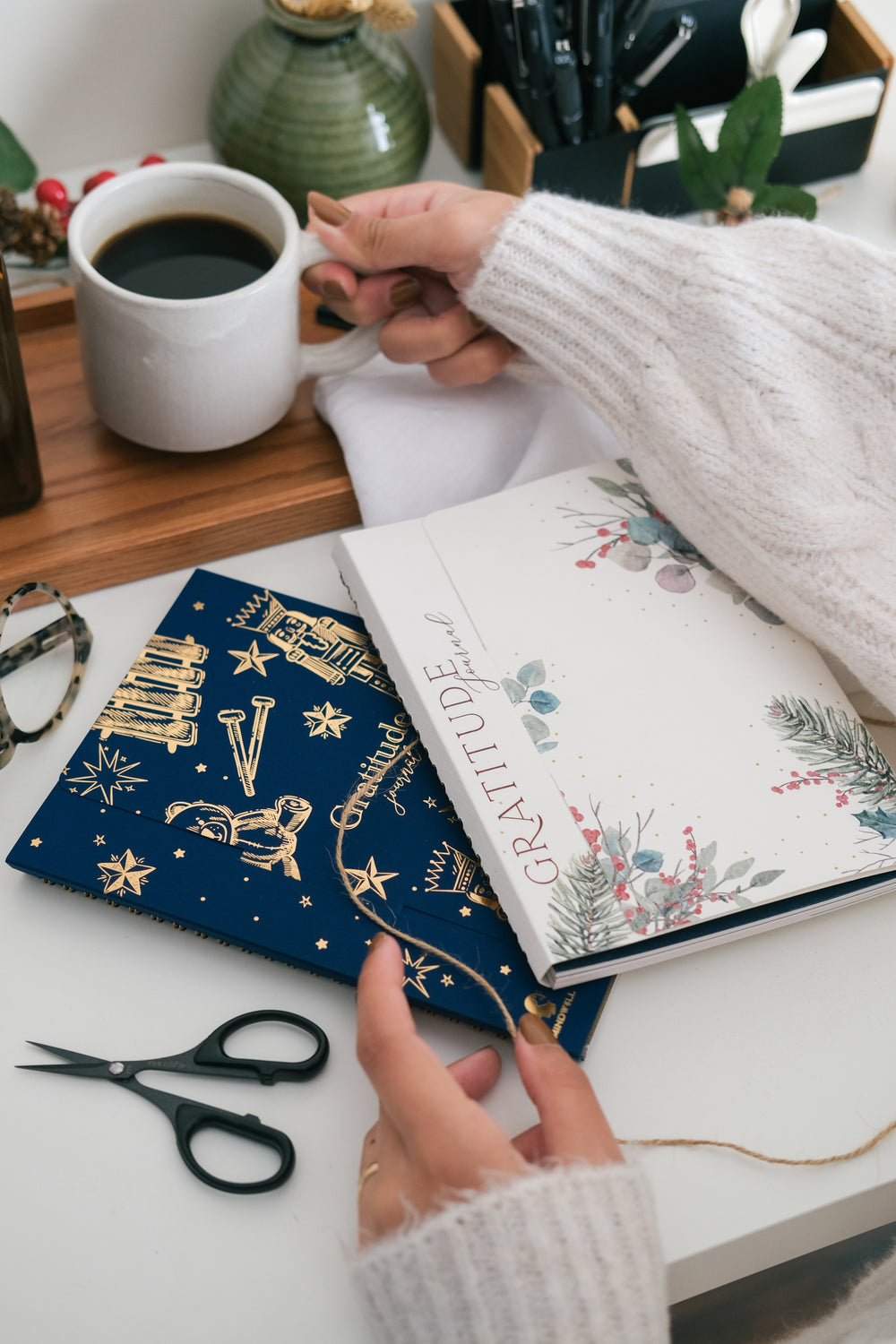 Mindwell-Original Journals White Floral Starter