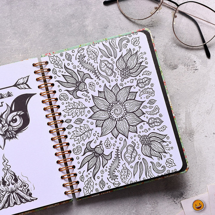 Dawenha-Ya Msafer wa7dak Notebook+Sticker Sheets