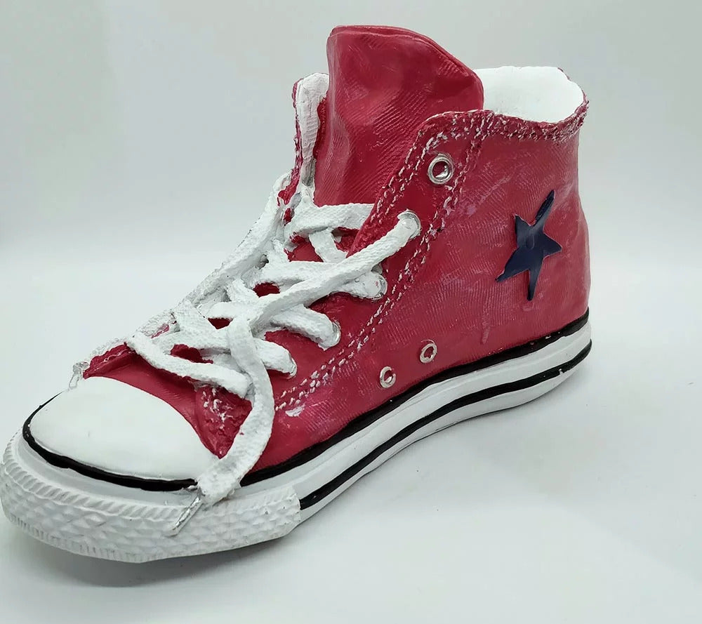 OddBits-Converse Shoe Coin Bank Large"Red"