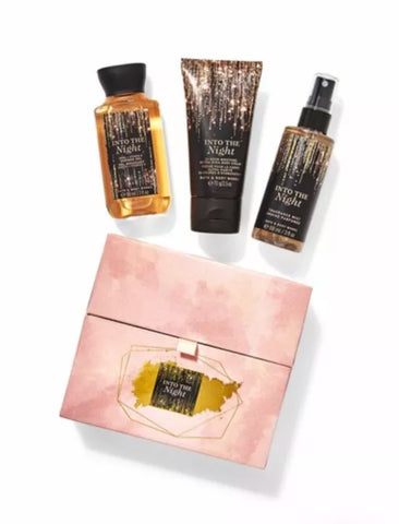 Bath & Body Works-INTO THE NIGHT Body Care Set