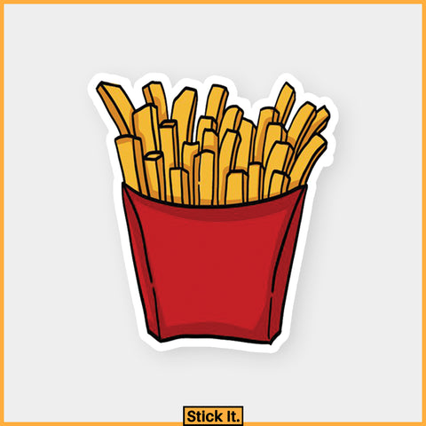 Stick It-French Fries Sticker