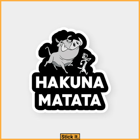 Stick It-Hakuna Matata Sticker