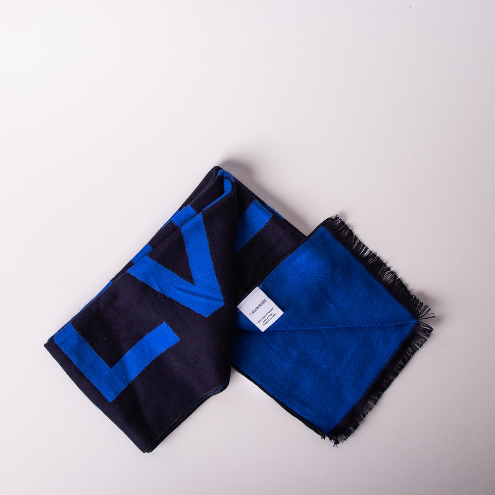 Calvin Klein - Men's Blue Scarf