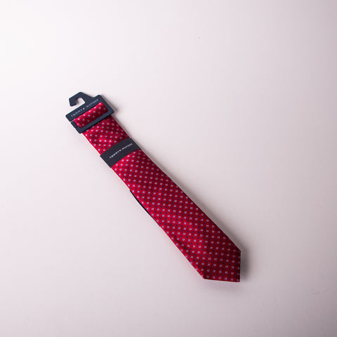 Tommy Hilfiger-Flowers Tie "Red"