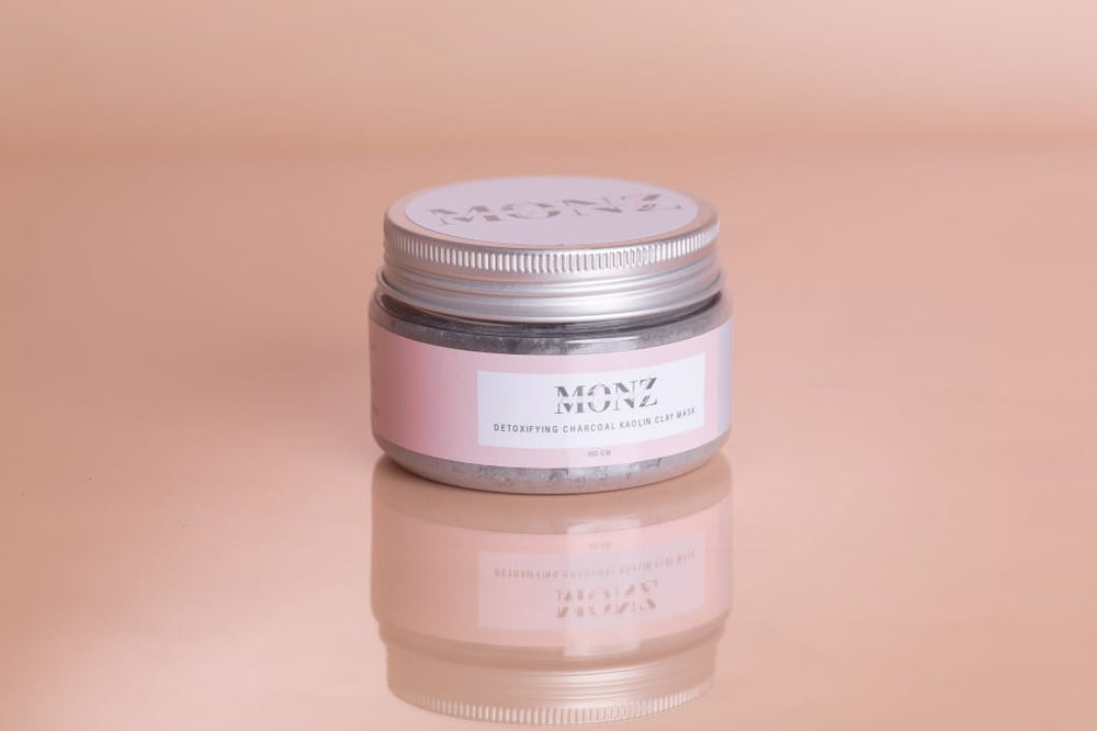 Monz-Detoxifying Charcoal Kaolin Clay Face Mask