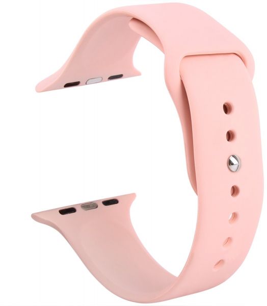 Silicone Band For Apple Watch 42/44mm "Pink Sand"