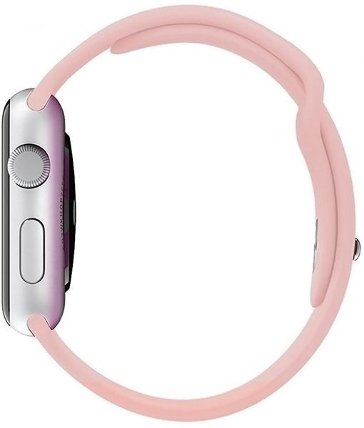 Silicone Band For Apple Watch 42/44mm "Pink Sand"
