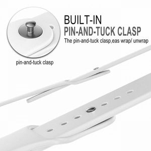 Silicone Band For Apple Watch 38/40mm "White"