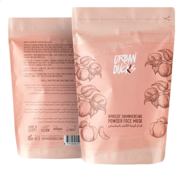 Urban Ducks-Shimmering Powder Face Mask