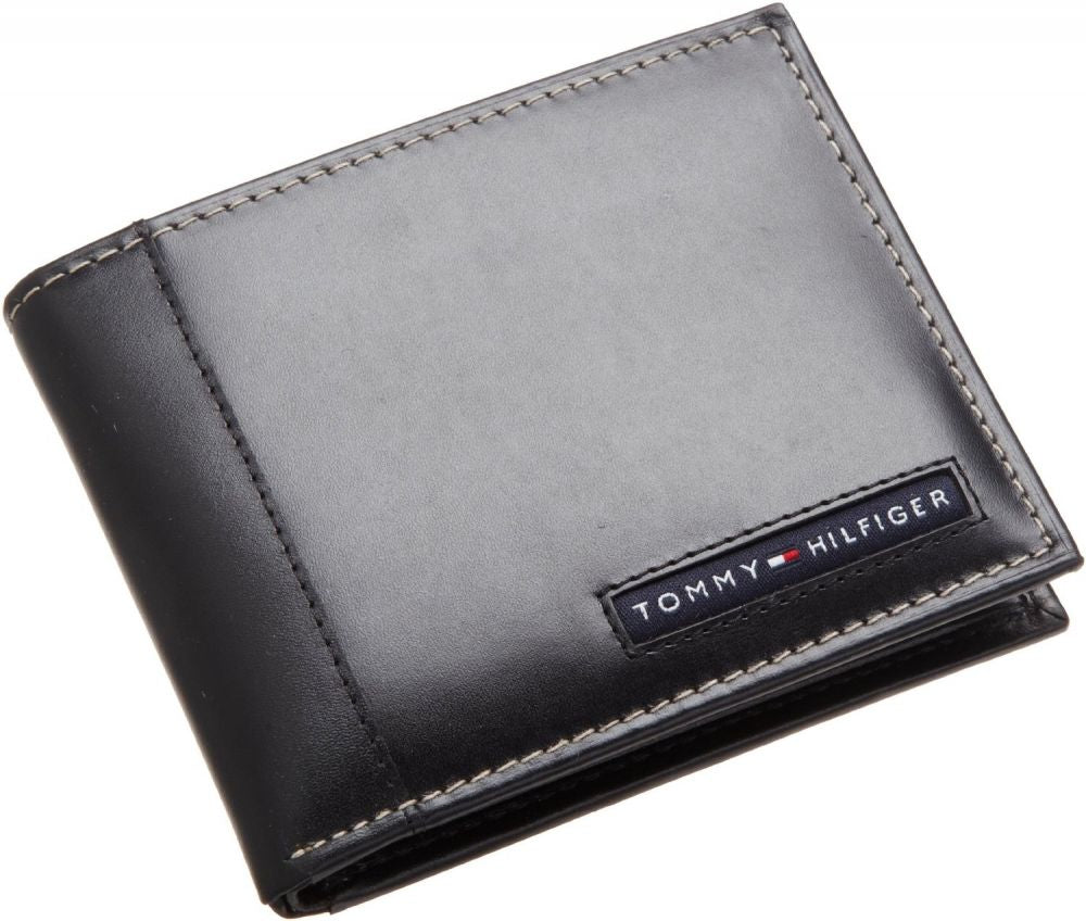 Tommy Hilfiger-Cambridge Passcase Men's Wallet "Black"