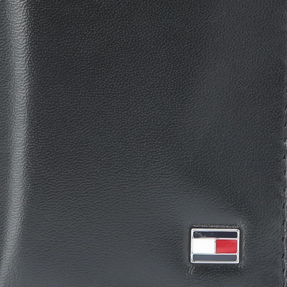 Tommy Hilfiger-Men's Leather Oxford Slim Trifold Wallet "Black"