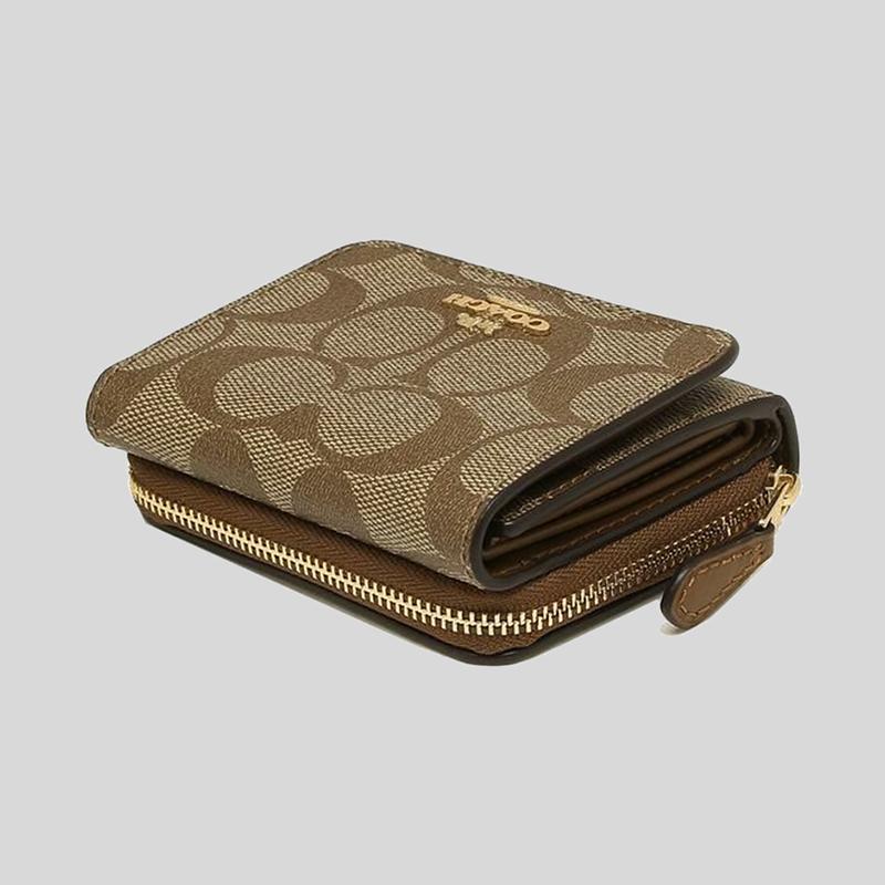 Coach three fold wallet online