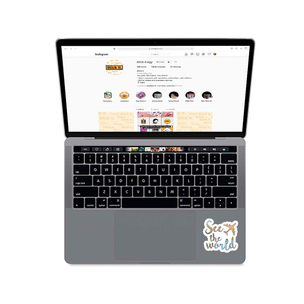 Stick It-See the World Sticker
