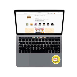 Stick It-Eat, Sleep, and Netflix Sticker