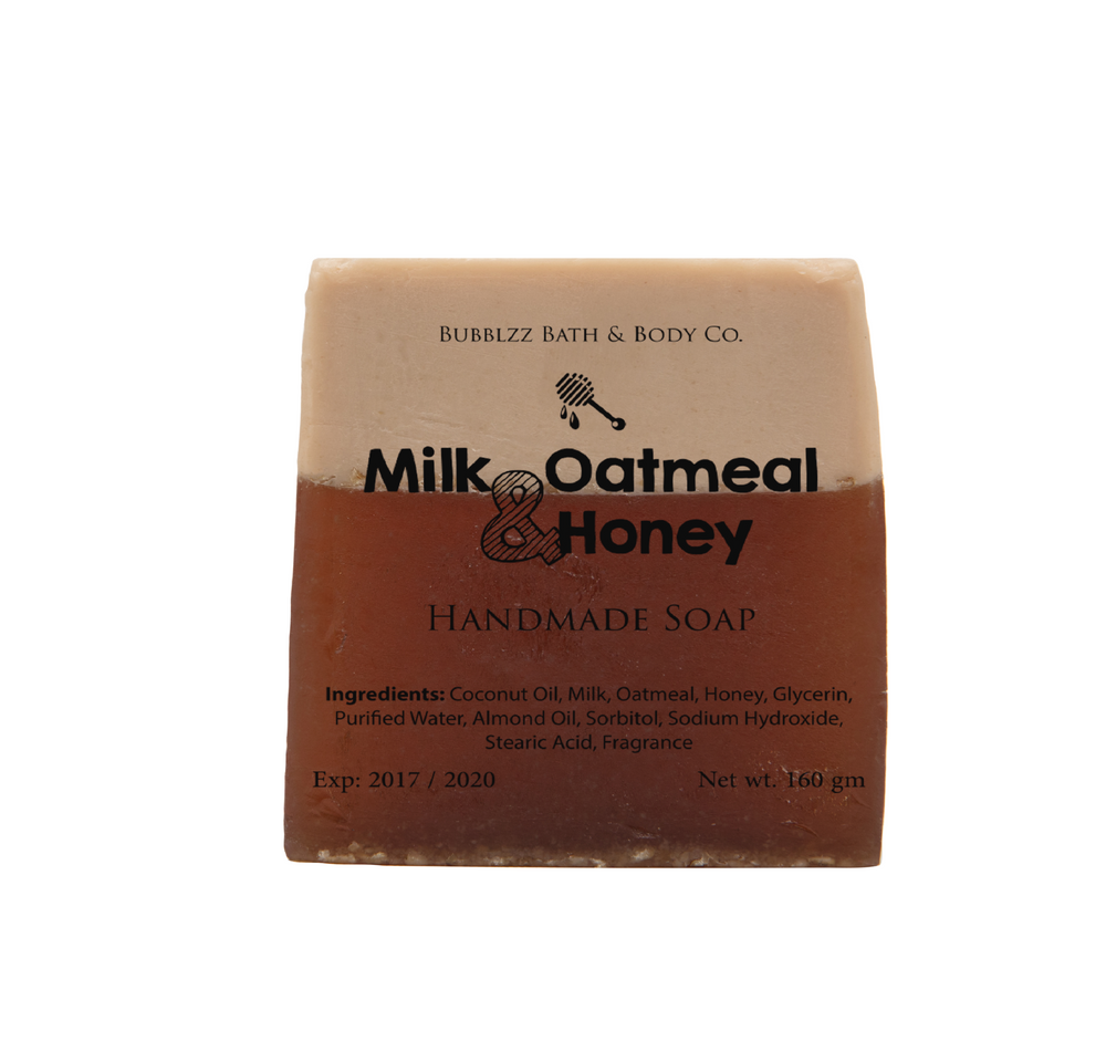 Bubblzz-Milk, Oatmeal & Honey Soap