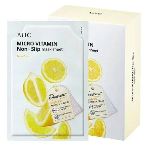 
            
                Load image into Gallery viewer, AHC-Micro Vitamin Non-Slip Mask Sheet
            
        