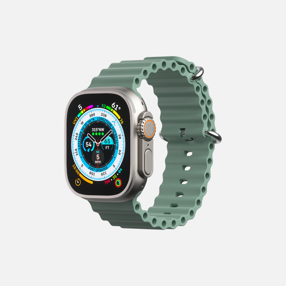Hitch-Ocean Band For Apple Watch 'Light Green' 42/44/45/49