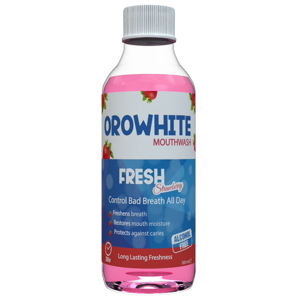Orowhite-Strawberry Mouthwash