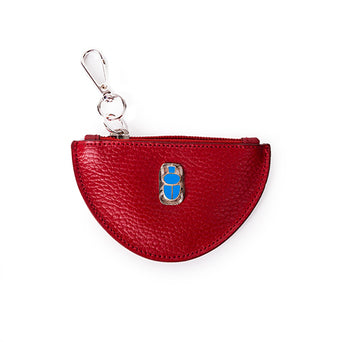 
            
                Load image into Gallery viewer, Kay-Khepri Red &amp;amp; Blue Pouch
            
        