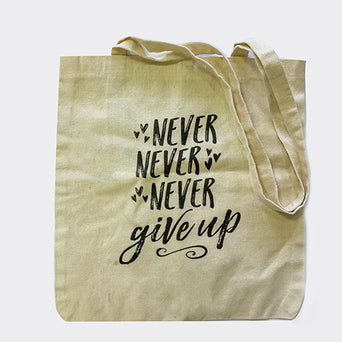 Cloth Bag-Never Give Up