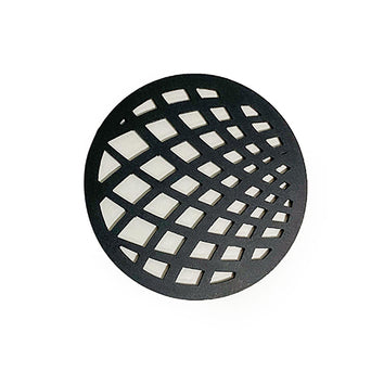 Mosha-Geometrical Condy Metal Coaster Black